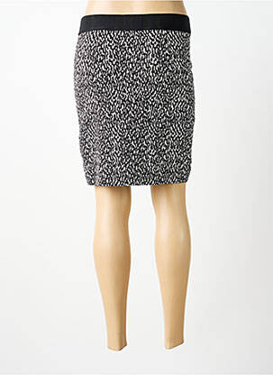 Jupe courte taille haute noir STREET ONE femme