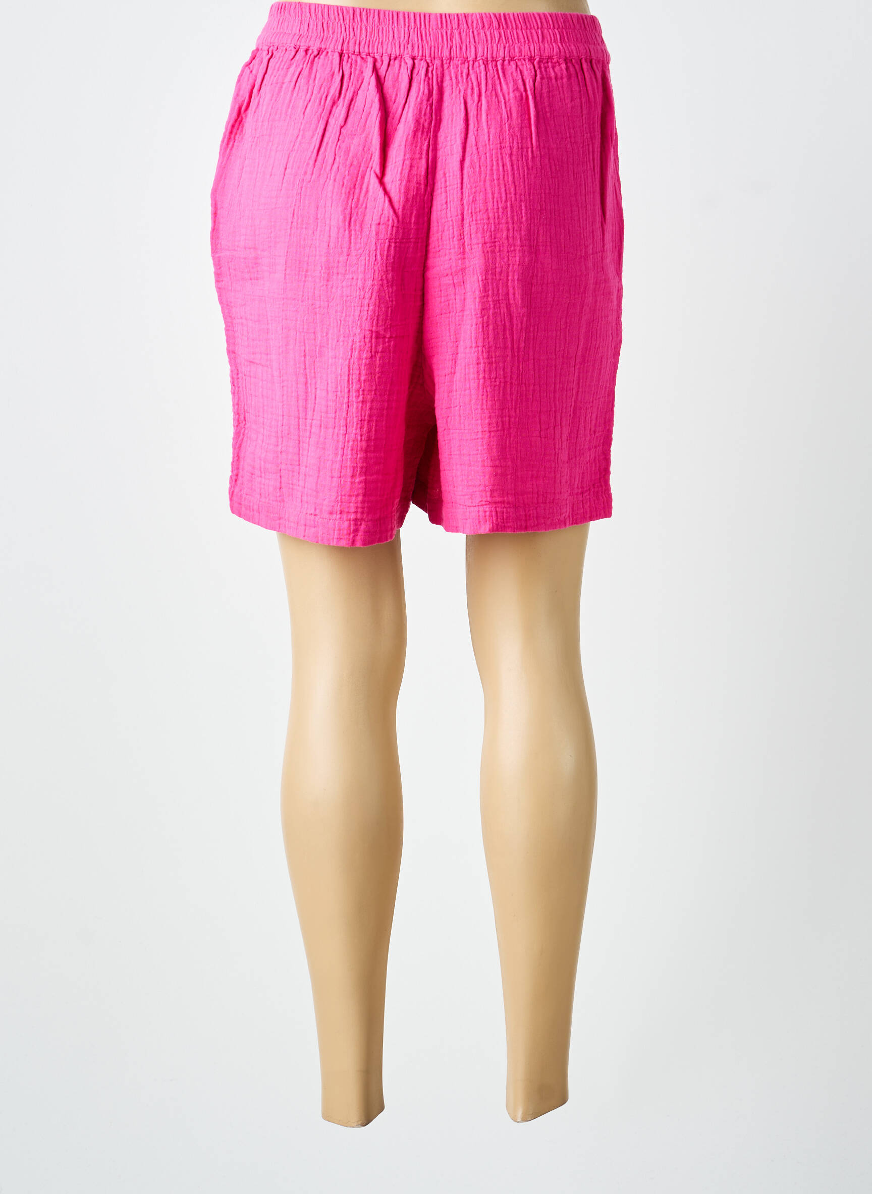 Short taille normale taille normale rose ICHI femme
