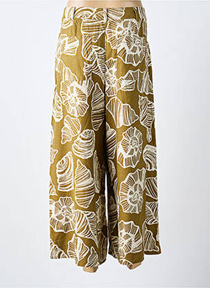 Pantalon 7/8 taille à pinces taille normale vert WHITE STUFF femme