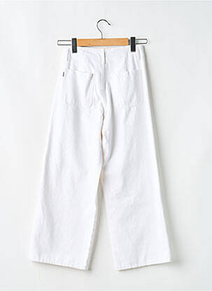 Pantacourt taille haute taille haute blanc TIFFOSI femme