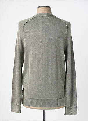 Pull stretch manches longues vert PEPE JEANS homme