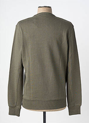 Sweat-shirt stretch manches longues vert PEPE JEANS homme