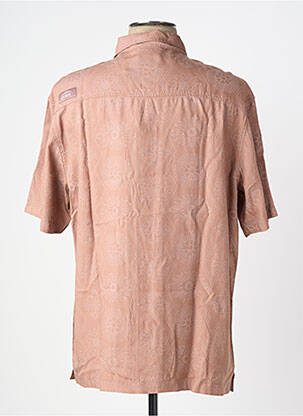 Chemise manches courtes poches rose OXBOW homme