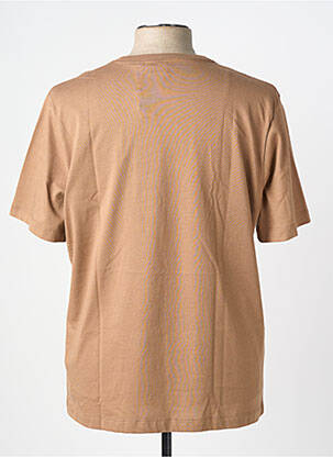 T-shirt coupe cintrée manches courtes marron PEPE JEANS homme