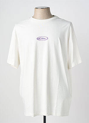 T-shirt bio manches courtes beige QUIKSILVER homme
