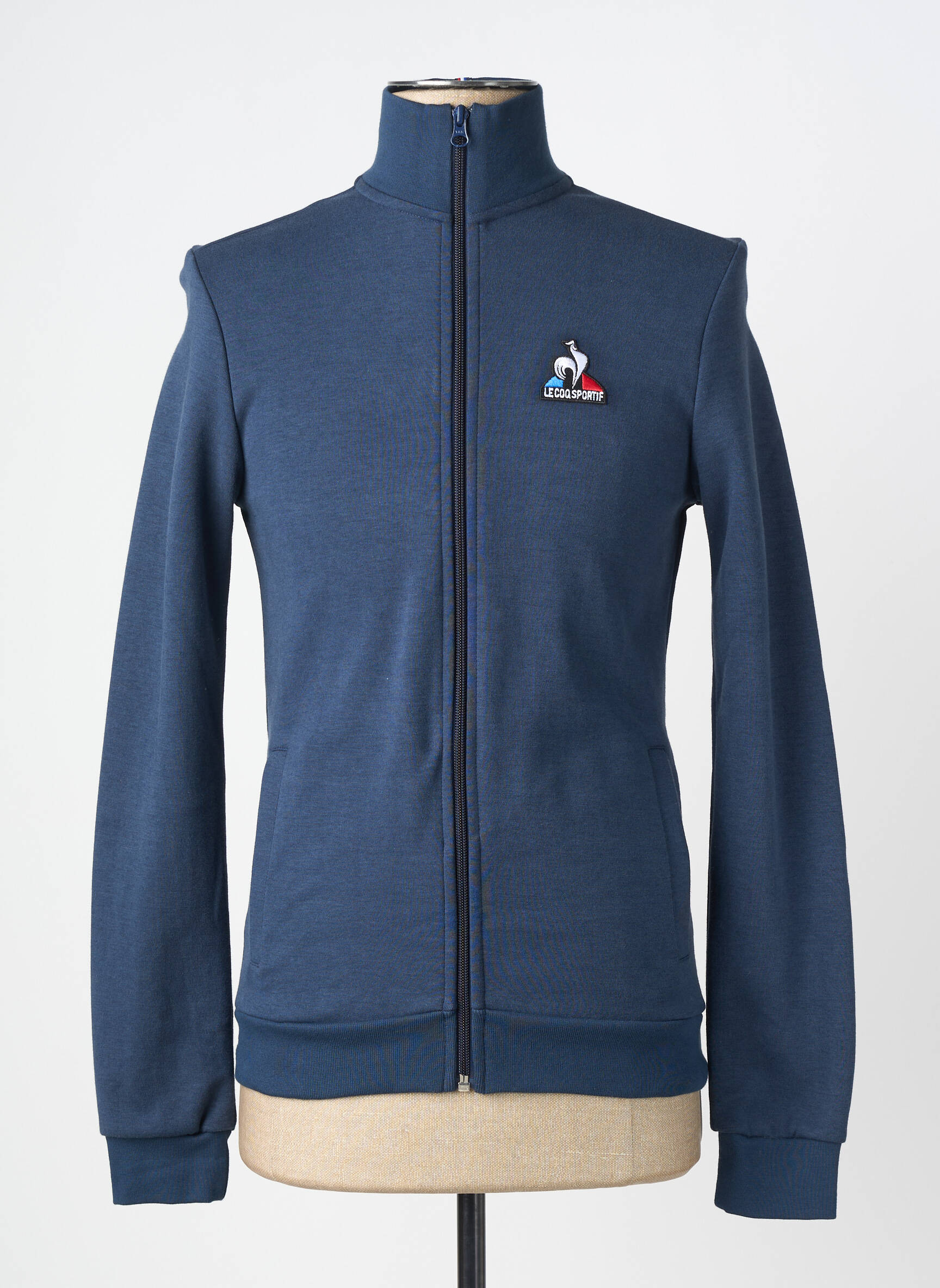 Veste casual resserrée sur le bas bleu LE COQ SPORTIF homme