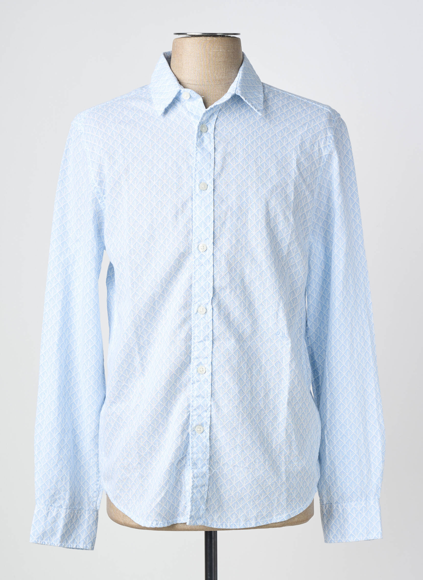 Chemise manches longues imprimé fantaisie bleu PEPE JEANS homme