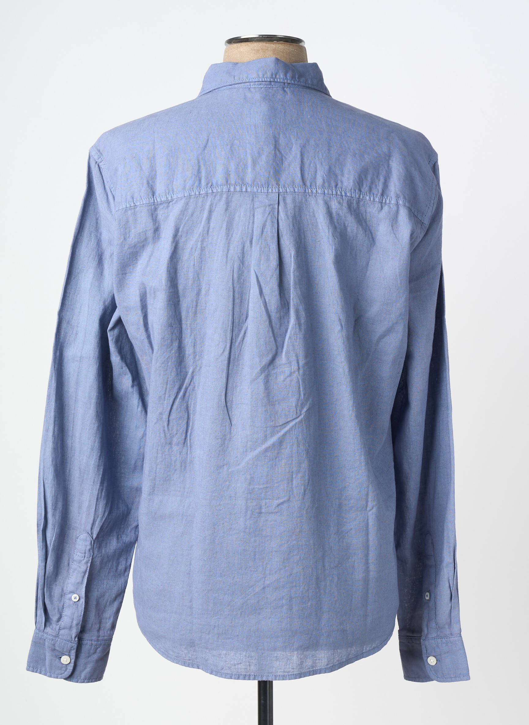 Chemise manches longues coupe cintrée bleu PEPE JEANS homme