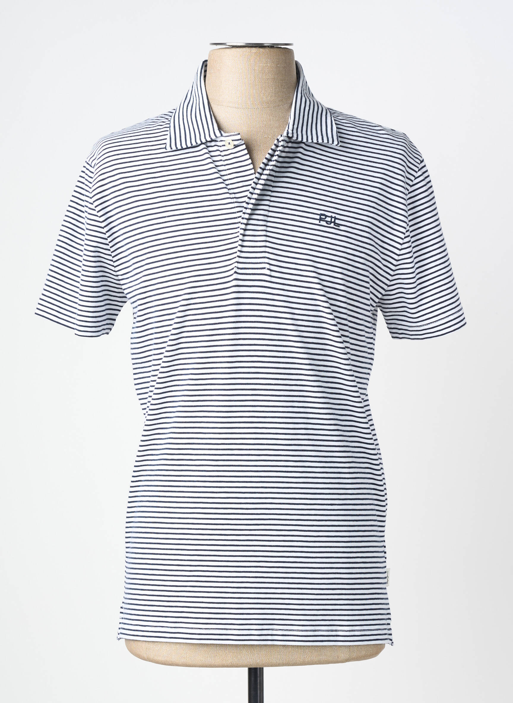 Polo tissage jersey manches courtes noir PEPE JEANS homme