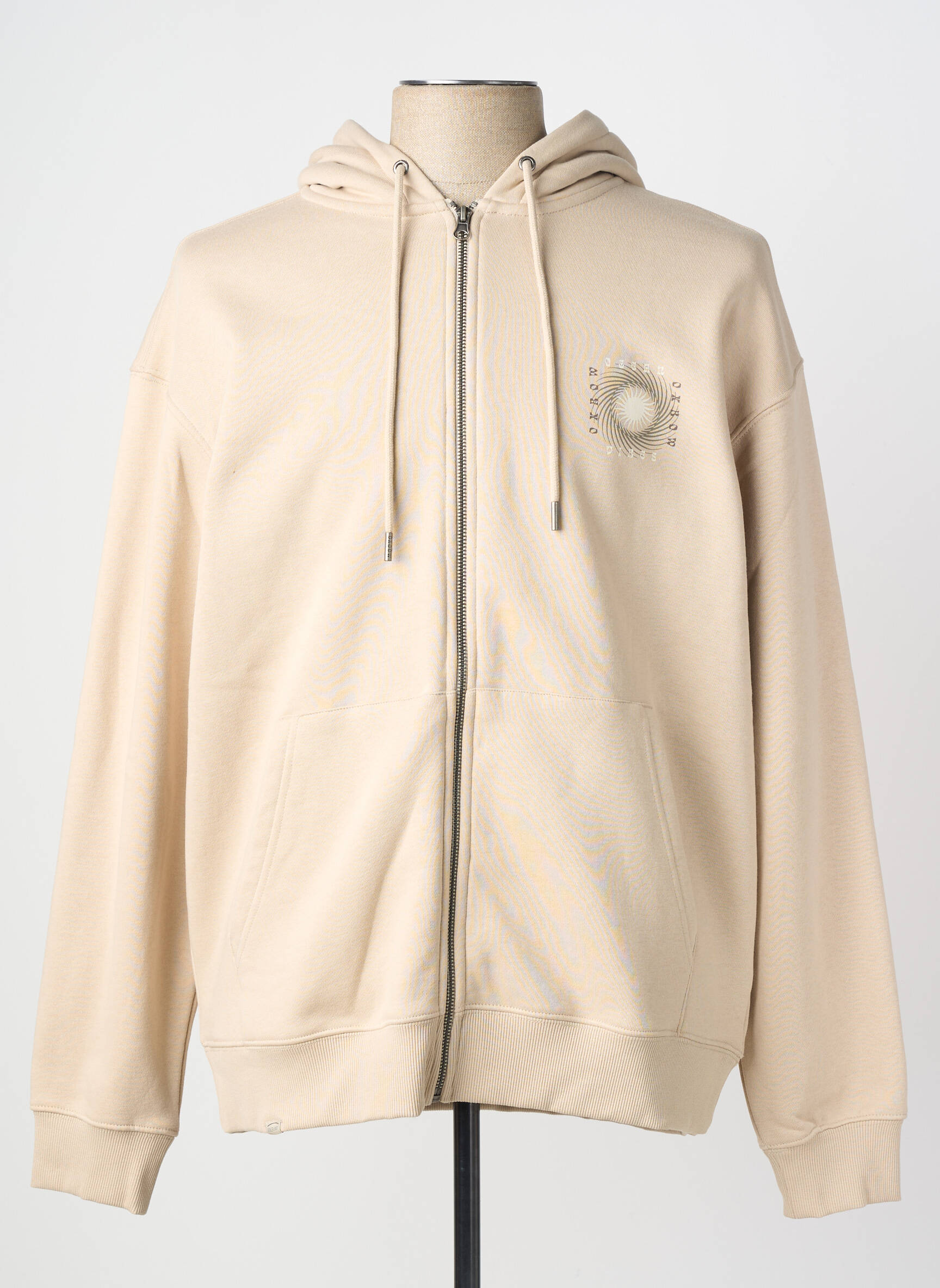 Veste casual resserrée sur le bas beige OXBOW homme