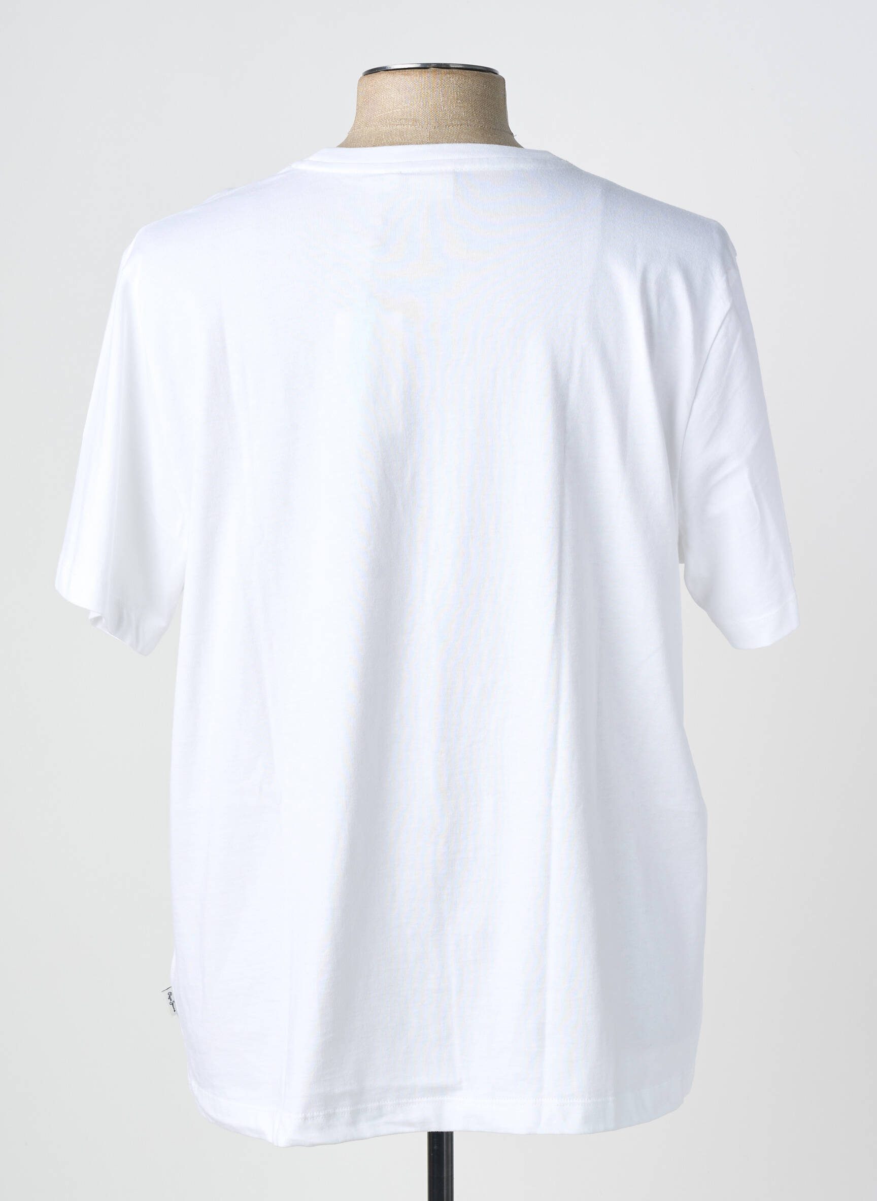 T-shirt stretch manches courtes blanc PEPE JEANS homme