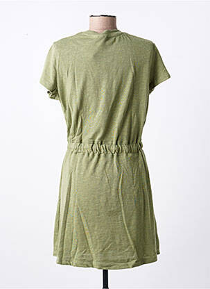 Robe courte manches courtes manches courtes vert ROXY femme