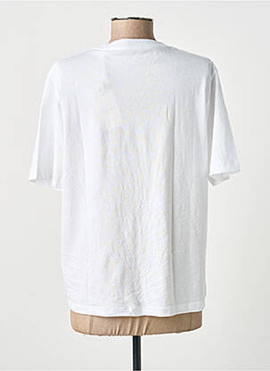 T-shirt sérigraphie floquée manches courtes blanc PEPE JEANS femme