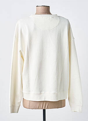 Sweat-shirt broderie blanc PEPE JEANS femme
