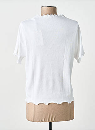 T-shirt stretch manches courtes blanc PEPE JEANS femme