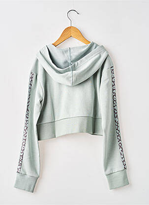Veste casual resserrée sur le bas bleu ADIDAS fille