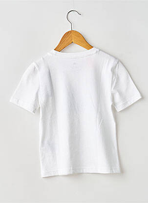 T-shirt coupe droite manches courtes blanc ADIDAS fille