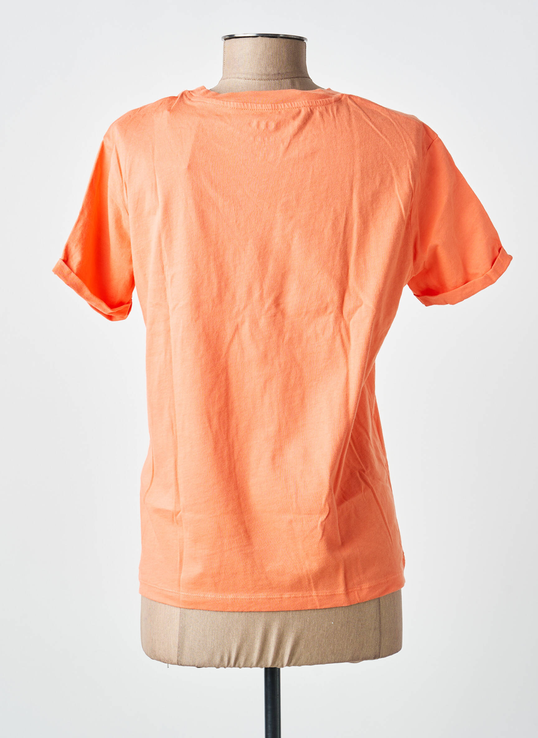 T-shirt coupe droite manches courtes orange ROXY femme