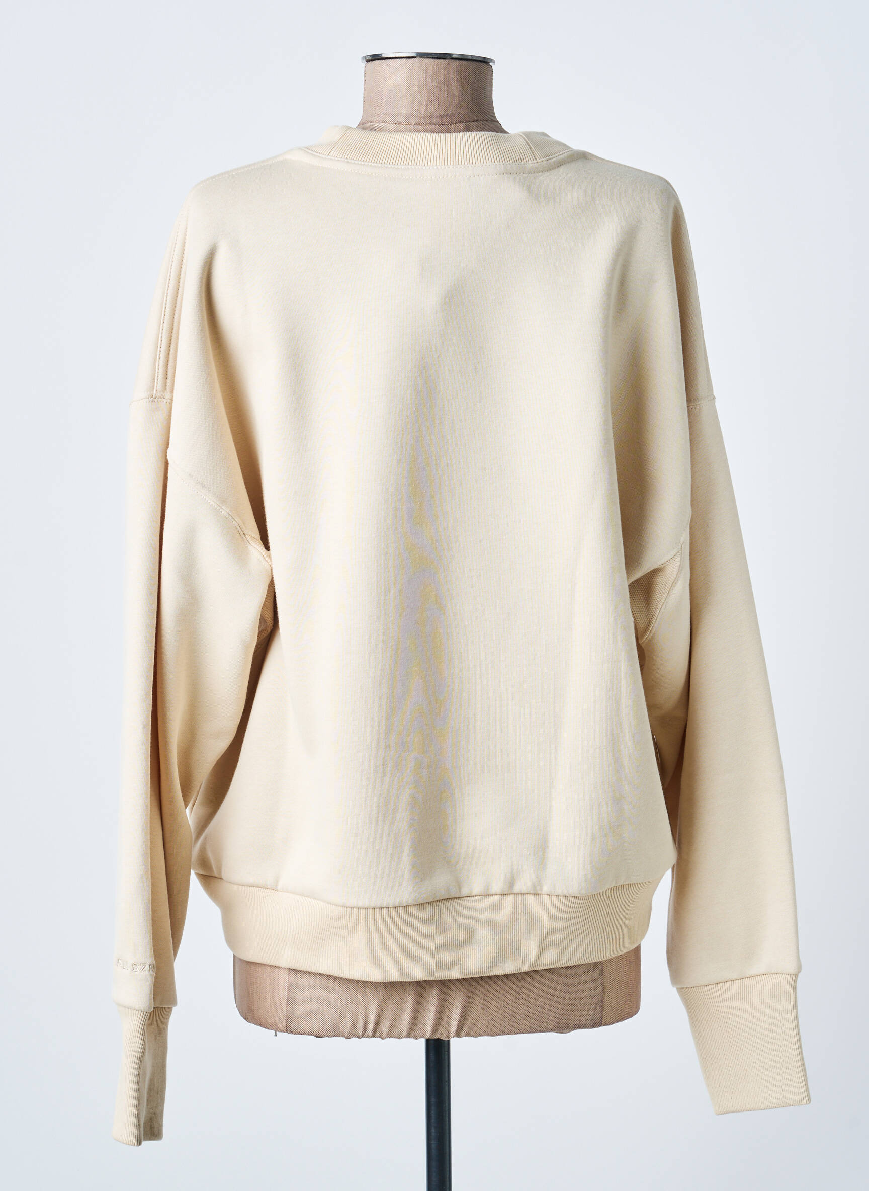 Sweat-shirt manches longues manches longues beige ADIDAS femme