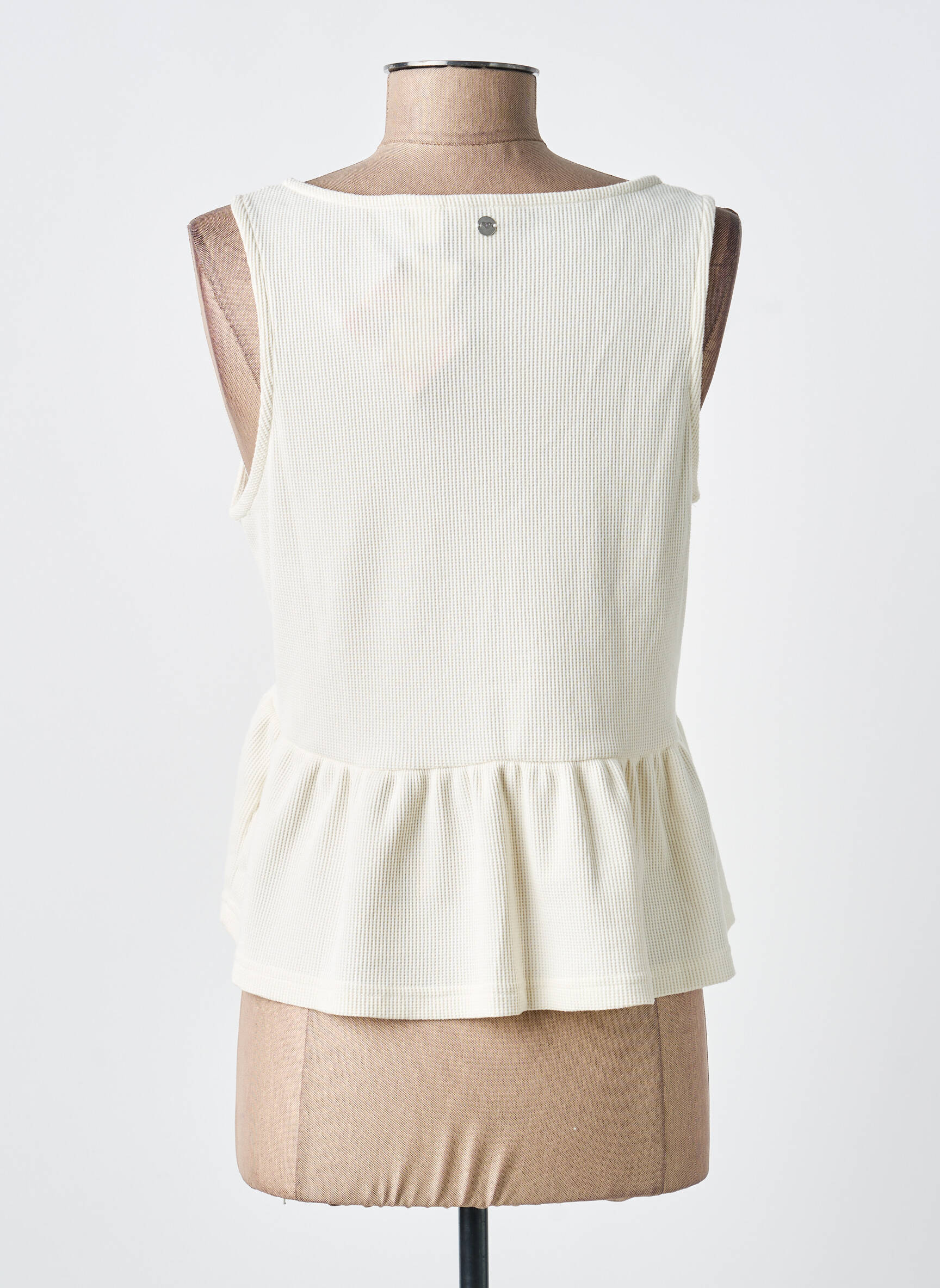 Top stretch sans manche beige ROXY femme