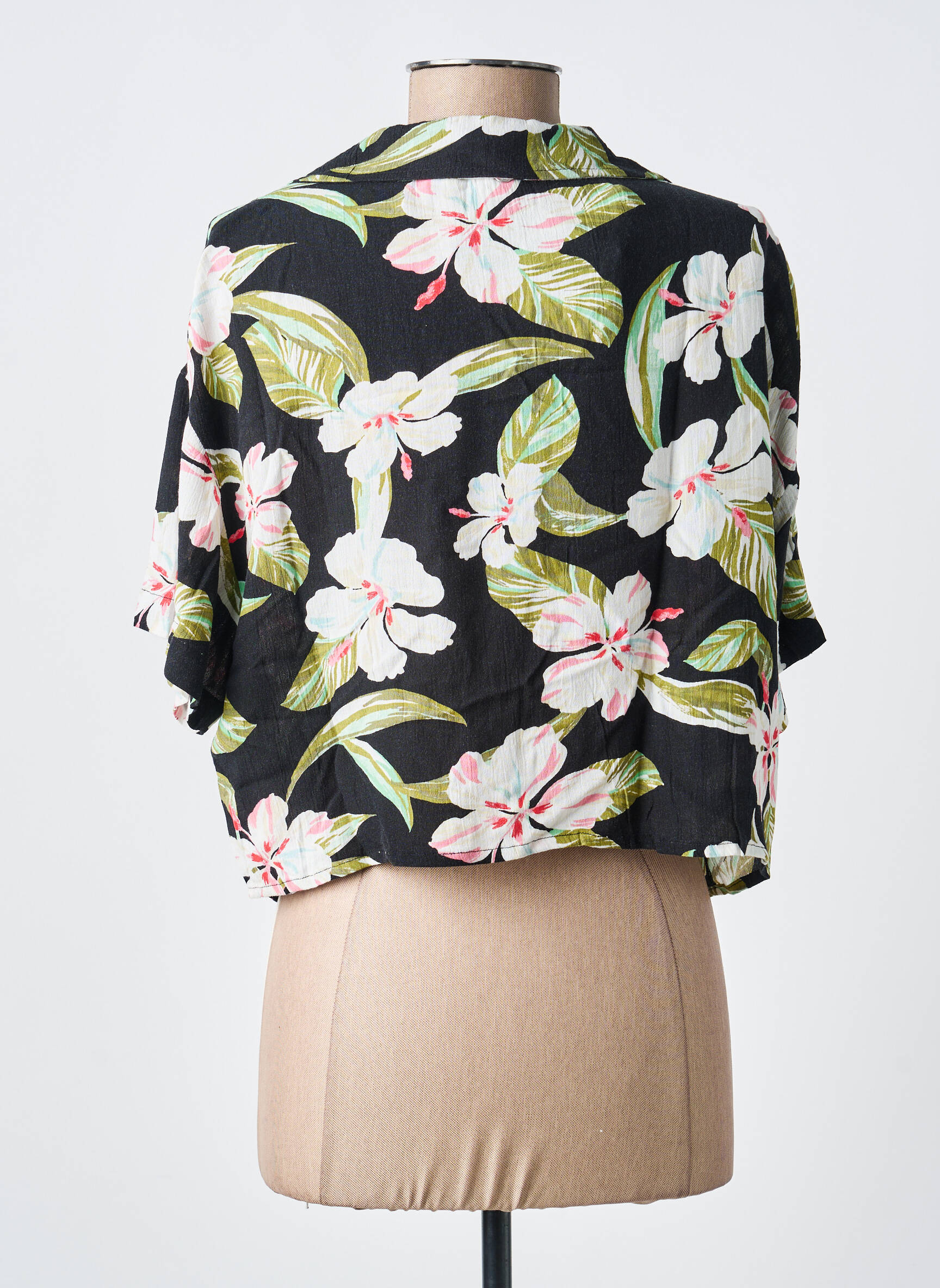 Top manches courtes manches courtes noir ROXY femme