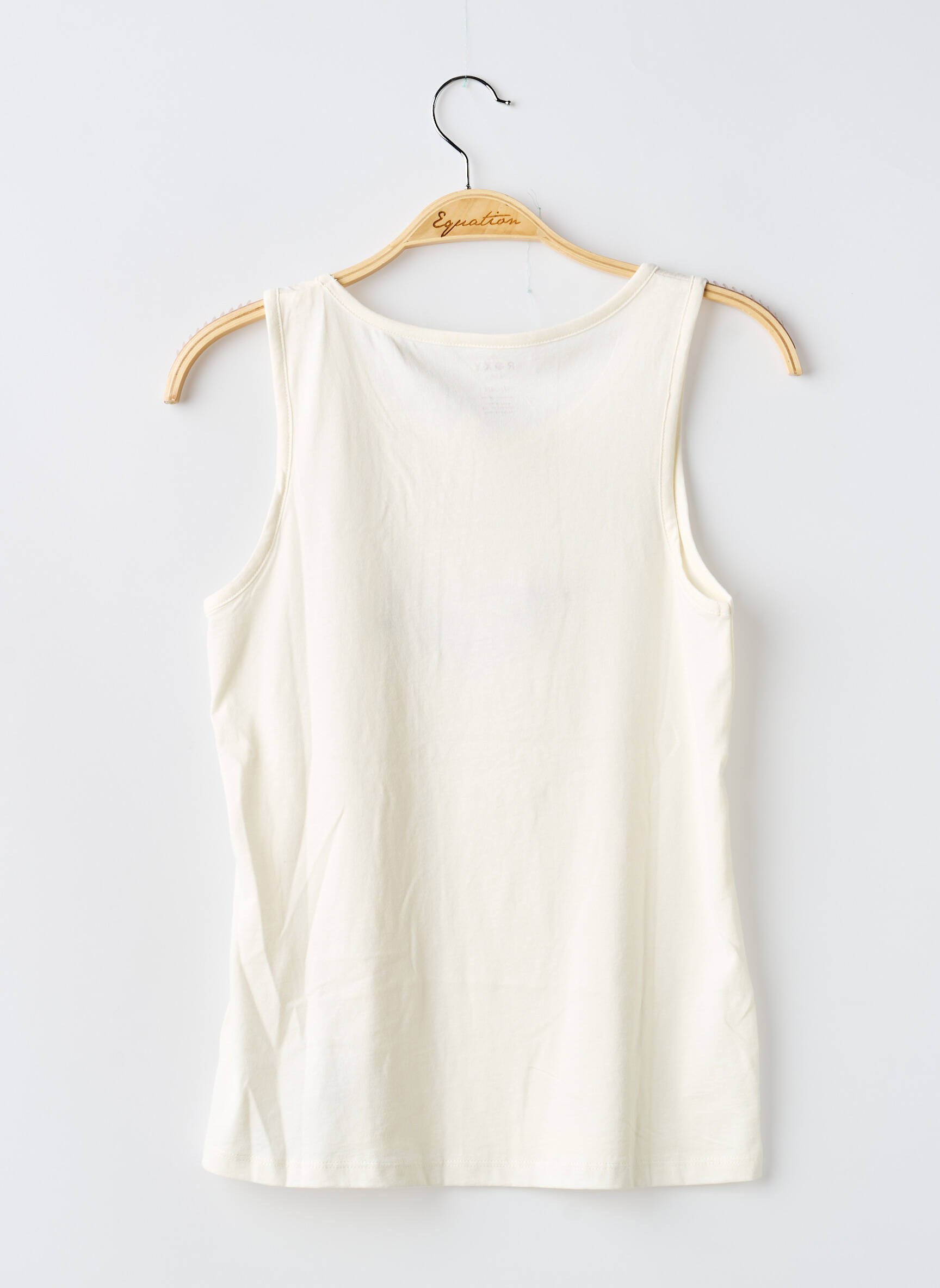 Débardeur col rond sans manche beige ROXY fille