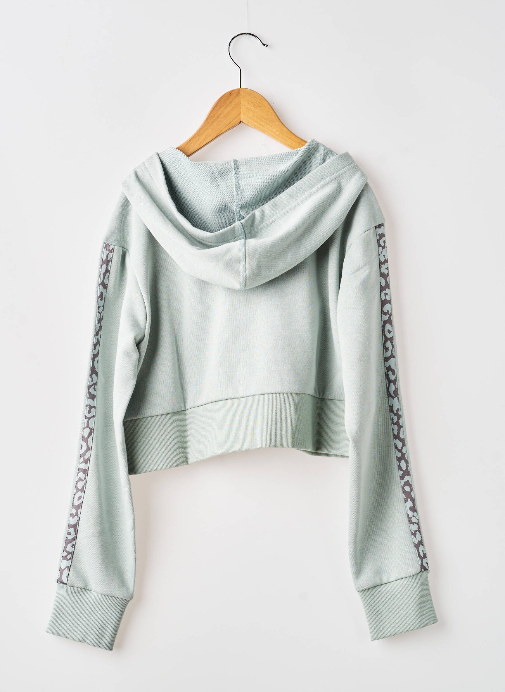Veste casual resserrée sur le bas bleu ADIDAS fille