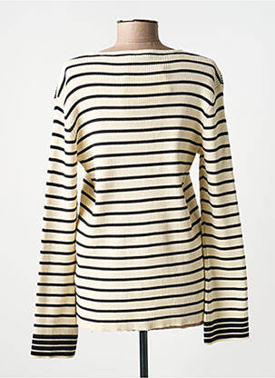 Pull stretch manches longues beige KAFFE femme