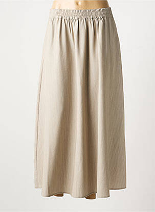 Jupe longue coupe fluide gris KAFFE femme