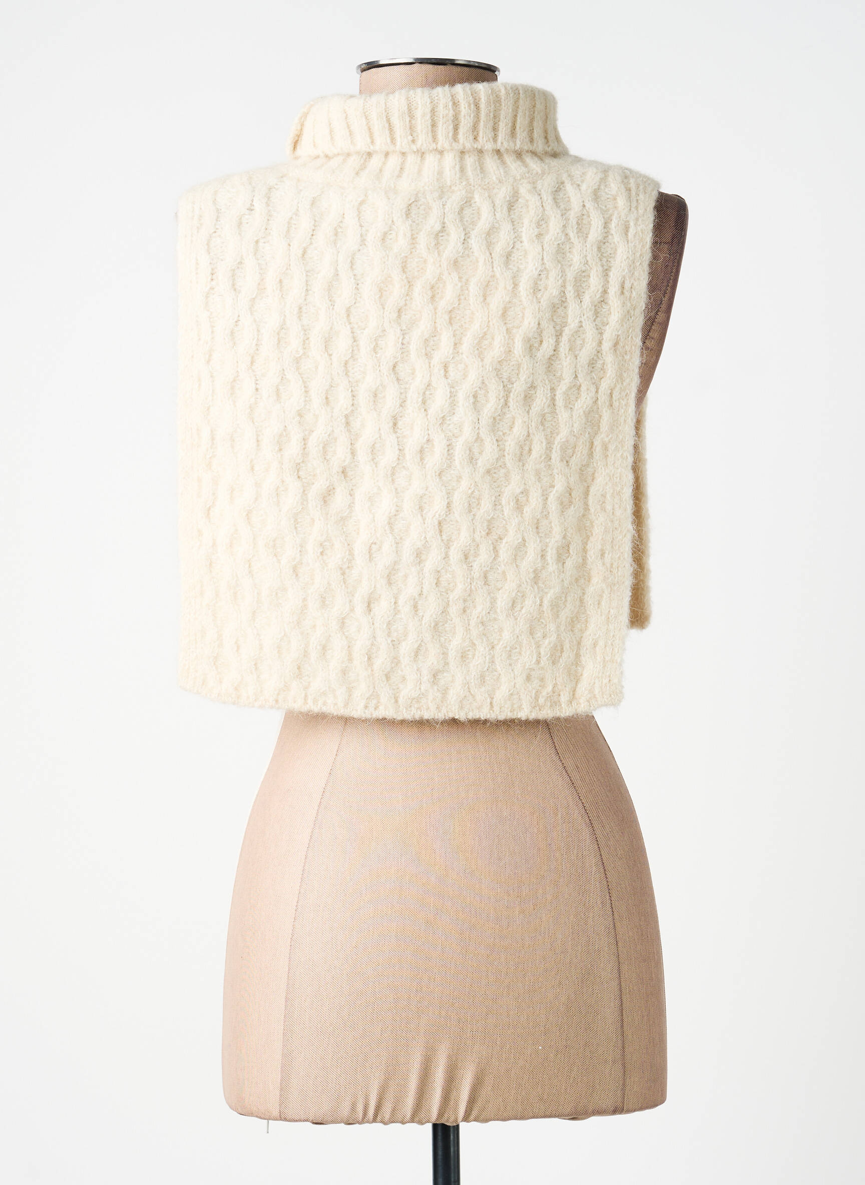 Col / tour de cou stretch beige IN WEAR femme