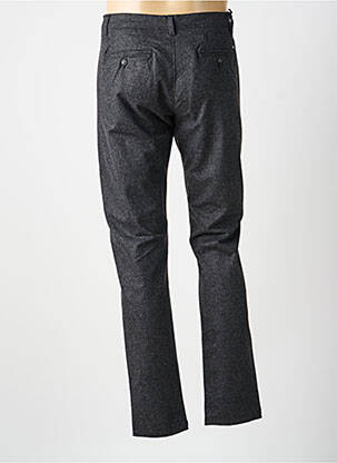 Pantalon droit tissage popeline taille normale gris IMPACT homme