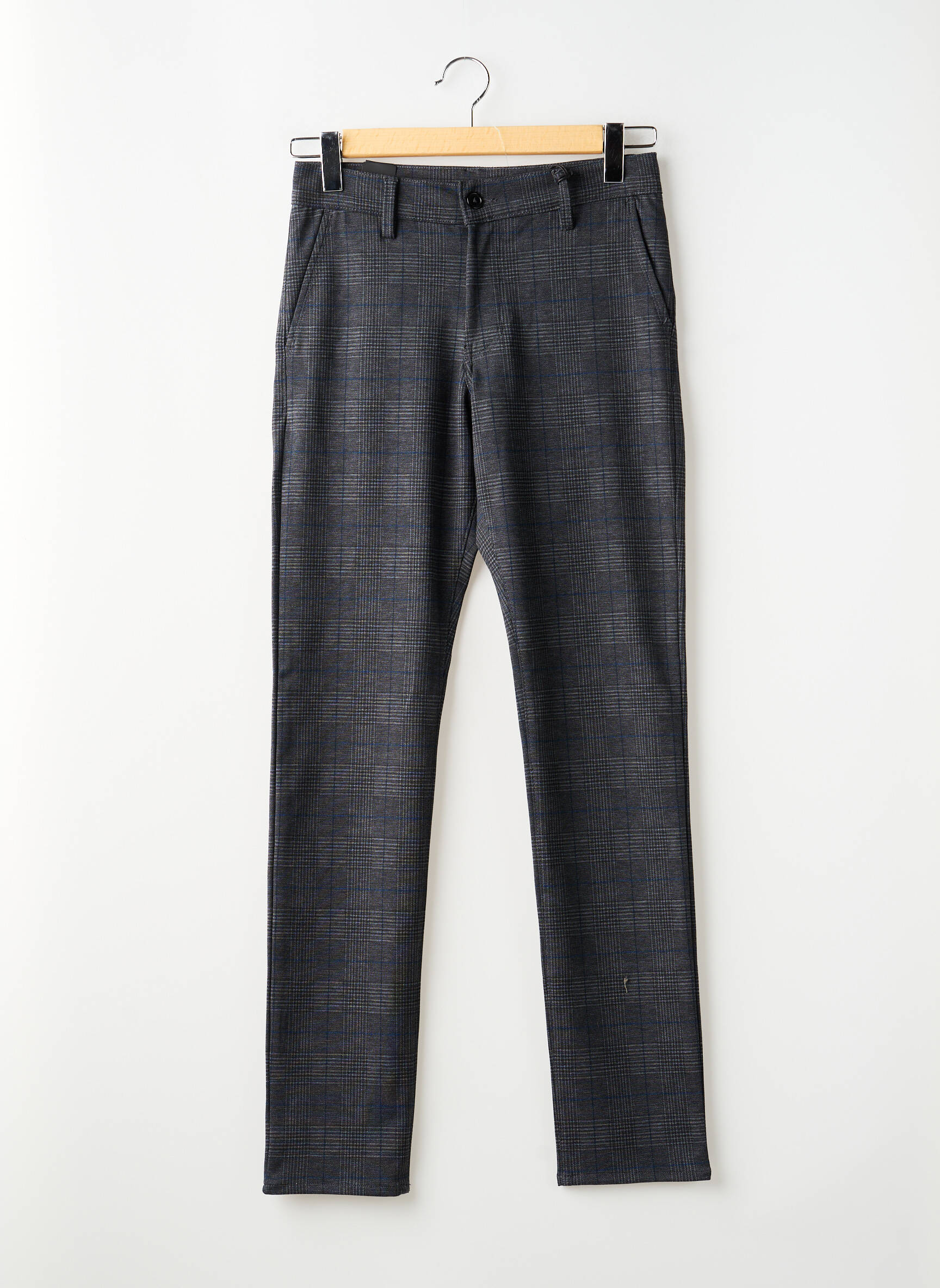 Pantalon slim stretch taille normale gris IMPACT homme