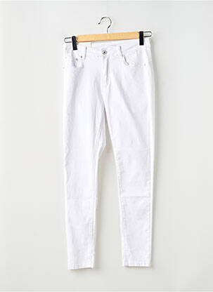 Jeans skinny taille normale taille normale blanc ANA LUCY femme