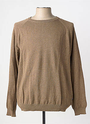 Pull stretch manches longues marron TIFFOSI homme
