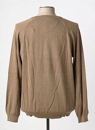 Pull stretch manches longues marron TIFFOSI homme