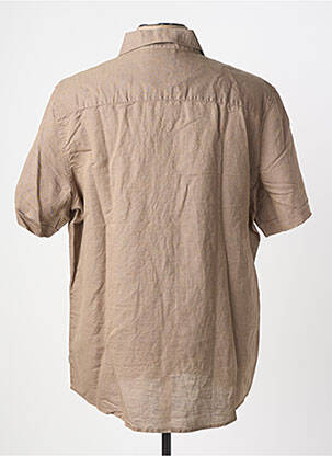 Chemise manches courtes coupe droite marron GARCIA homme