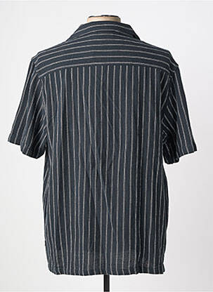 Chemise manches courtes col tailleur gris GARCIA homme