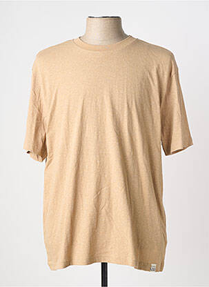 T-shirt coupe cintrée manches courtes beige TIFFOSI homme