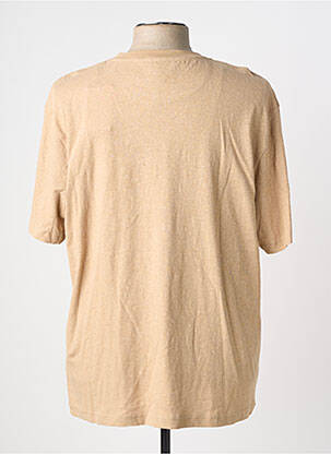 T-shirt coupe cintrée manches courtes beige TIFFOSI homme