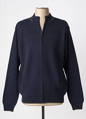 Gilet manches longues manches longues bleu COFOX homme