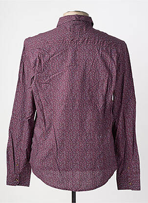 Chemise manches longues coupe cintrée violet FREEMAN T.PORTER homme