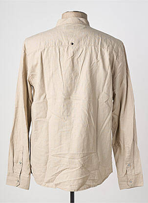 Chemise manches longues coupe cintrée beige NO EXCESS homme