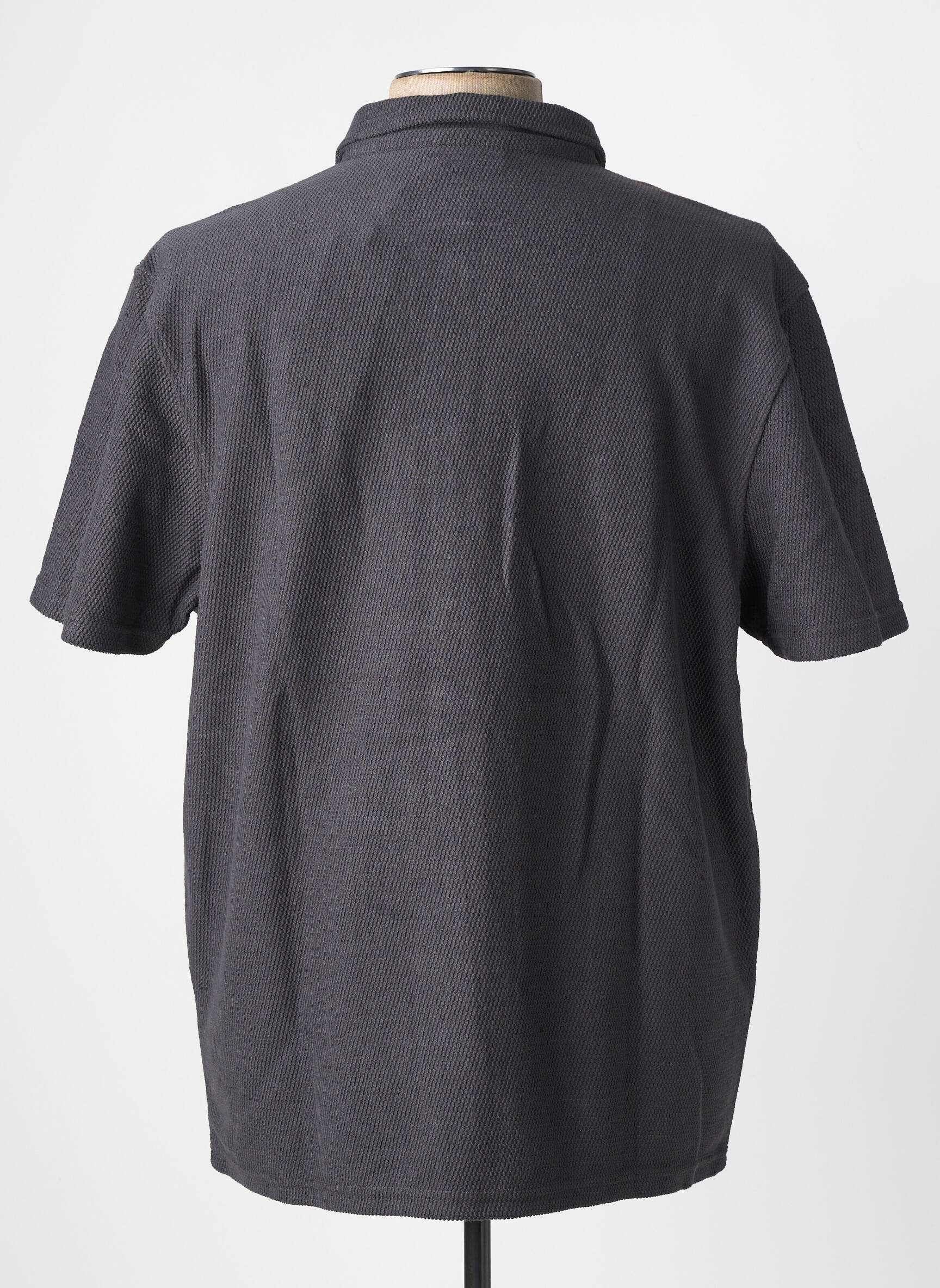 Chemise manches courtes poches gris GARCIA homme