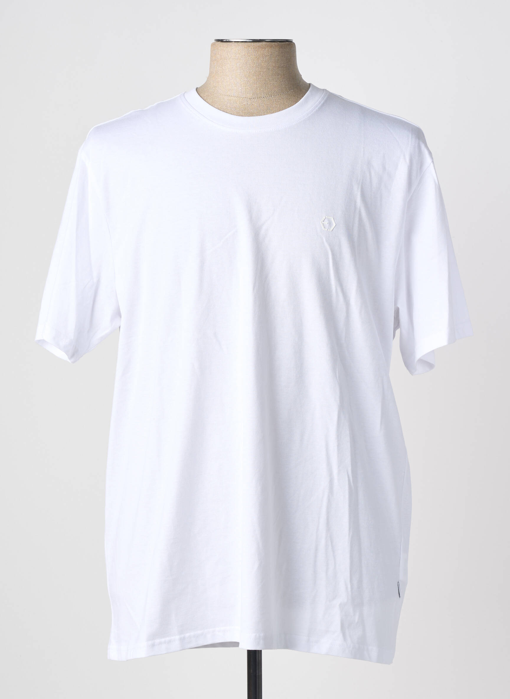 T-shirt stretch manches courtes blanc TIFFOSI homme
