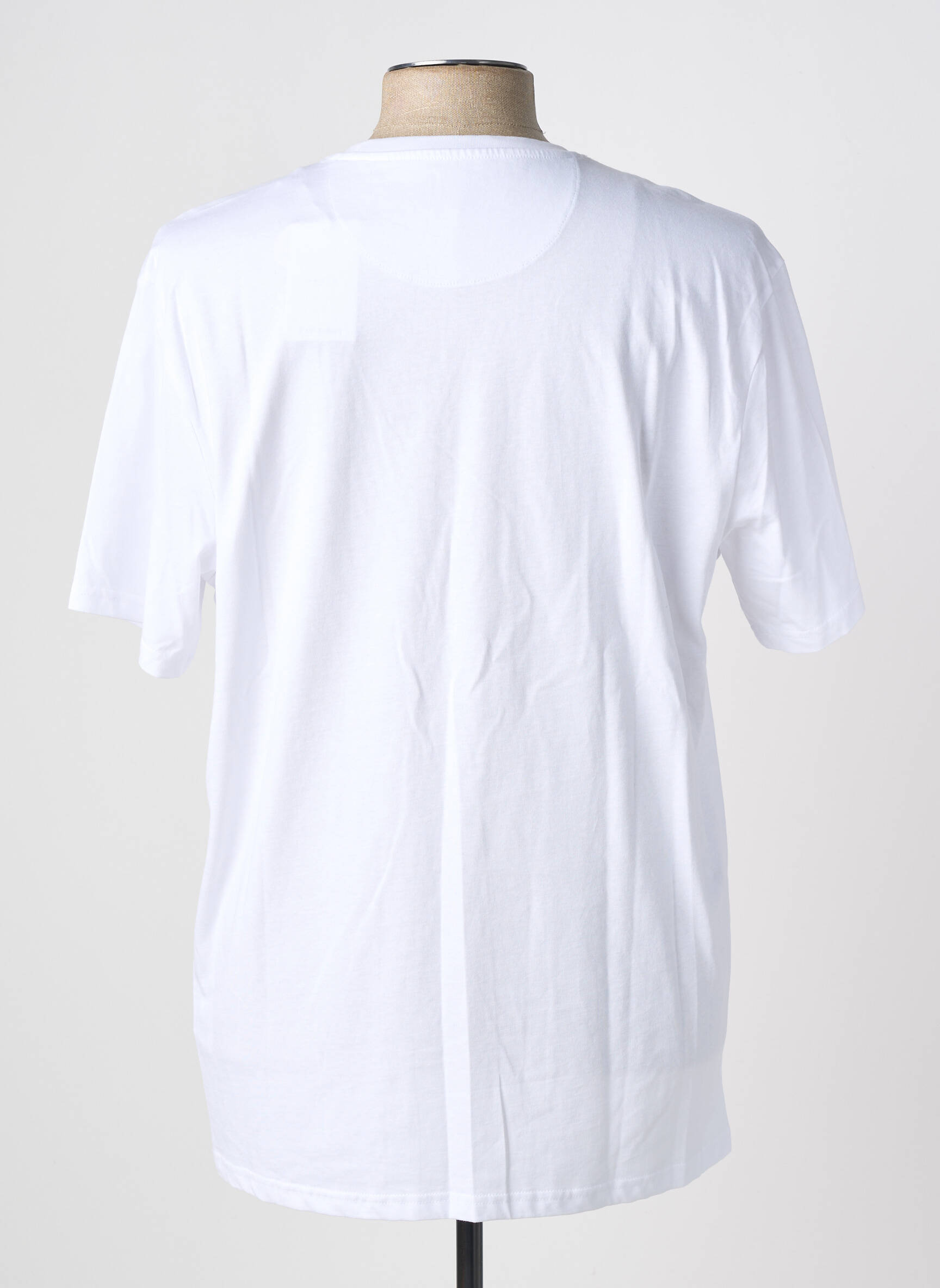 T-shirt stretch manches courtes blanc TIFFOSI homme