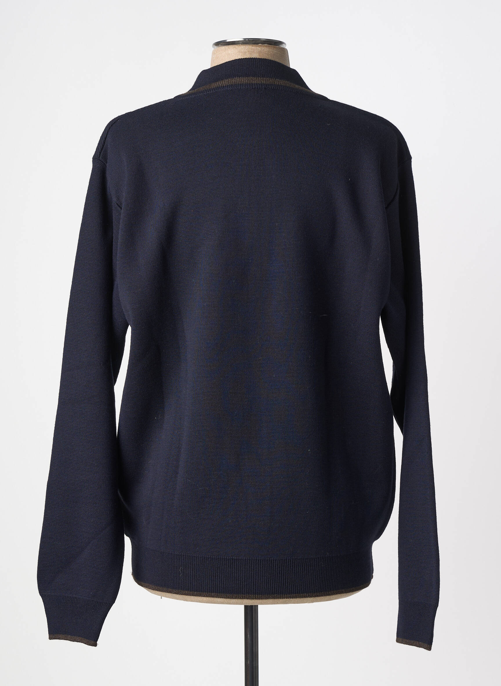 Gilet manches longues manches longues bleu COFOX homme