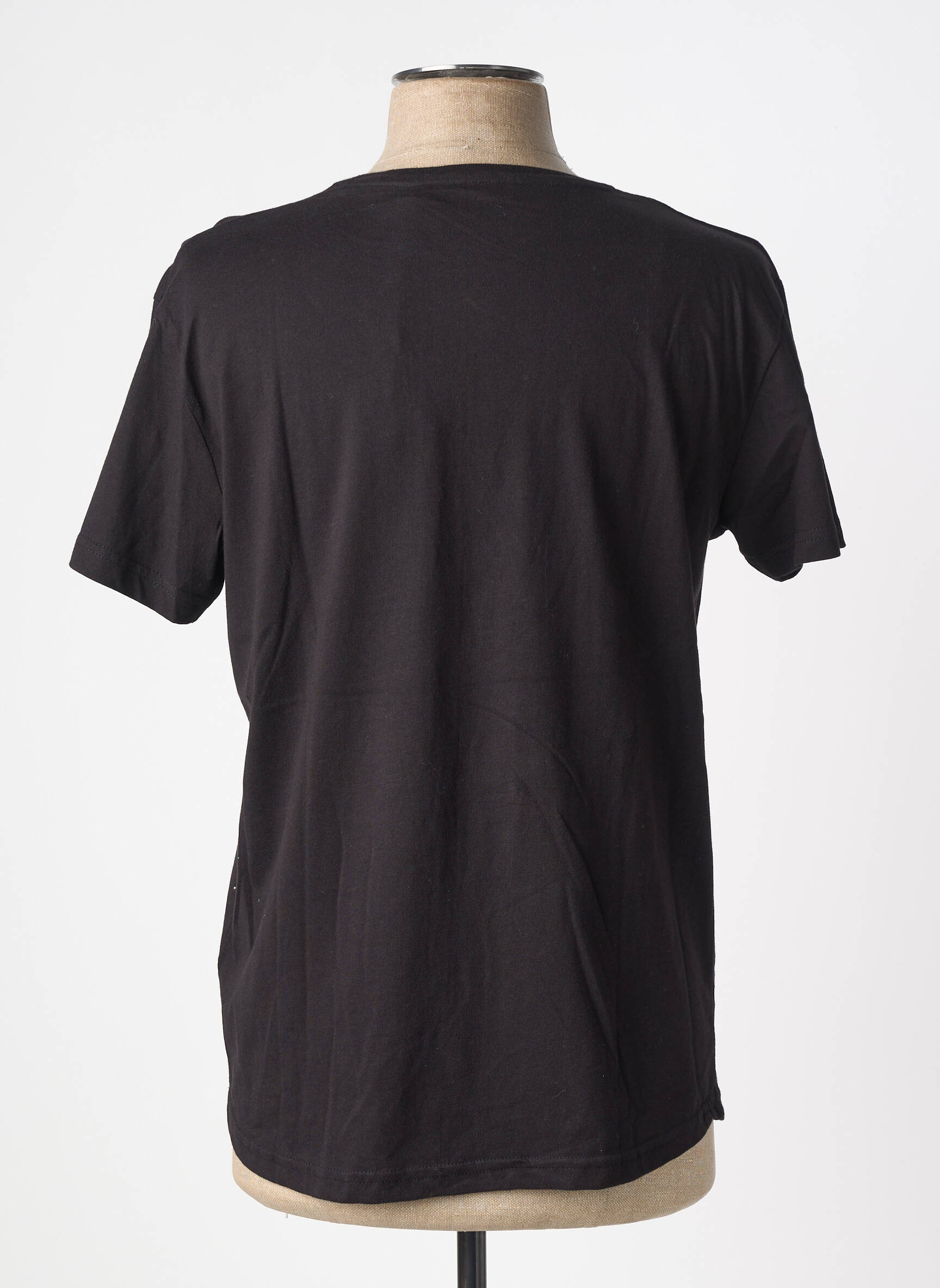 T-shirt coupe cintrée manches courtes noir NO EXCESS homme
