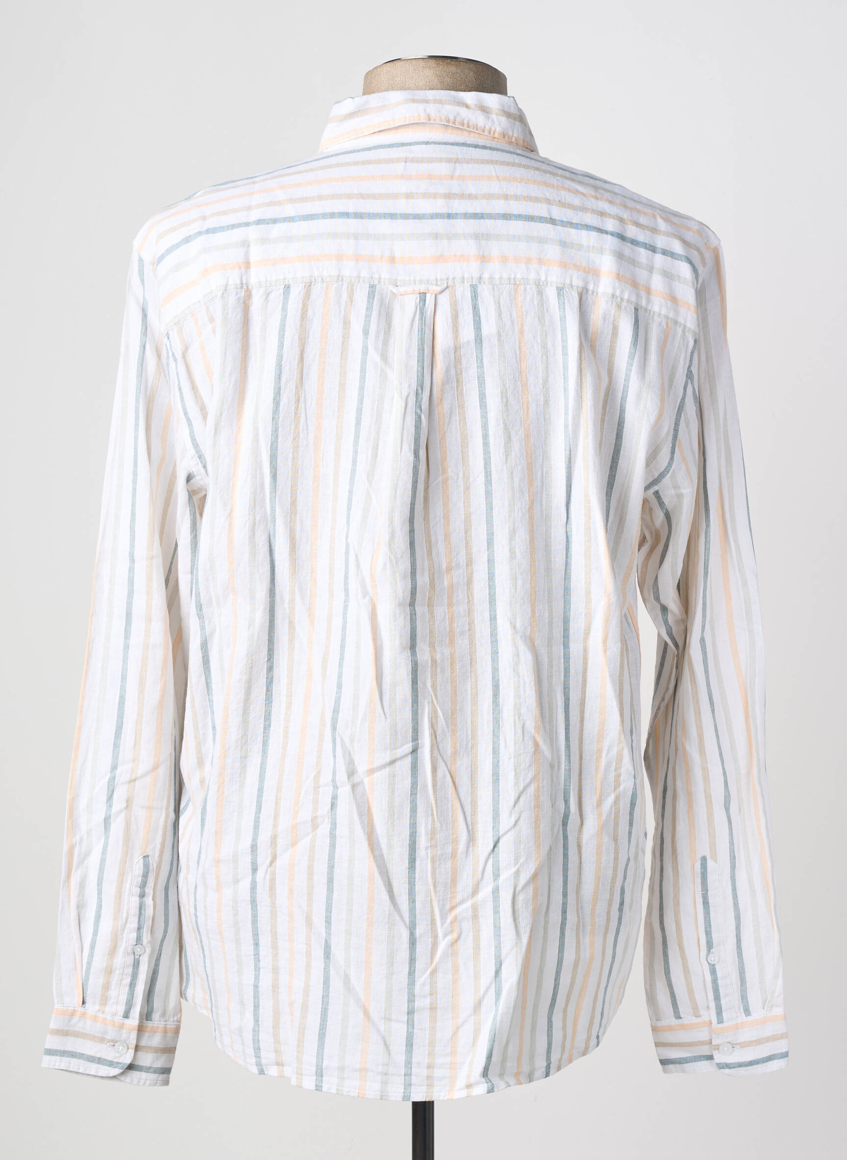 Chemise manches longues coupe droite beige TIFFOSI homme