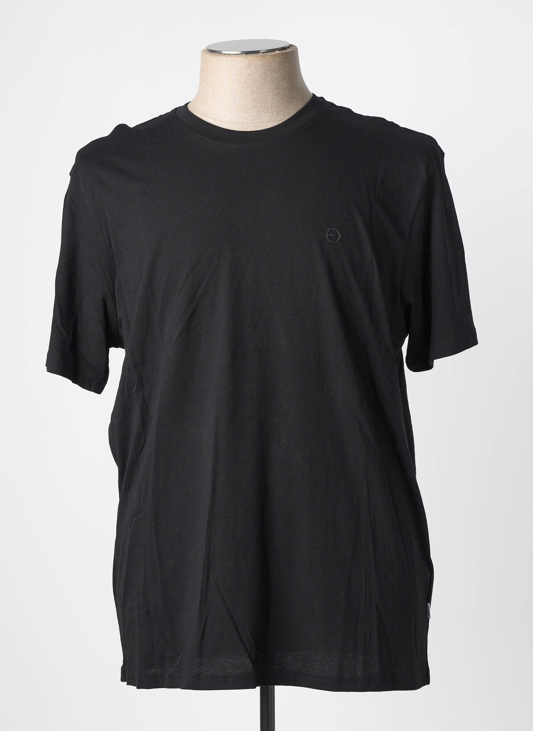 T-shirt coupe cintrée manches courtes noir TIFFOSI homme