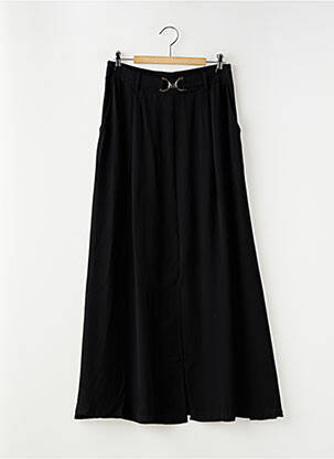 Jupe longue coupe droite noir KAFFE femme